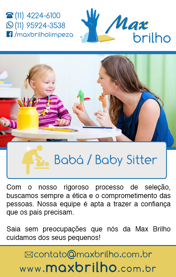 Max Brilho - Bab Baby Sitter em So Bernardo do Campo, Centro