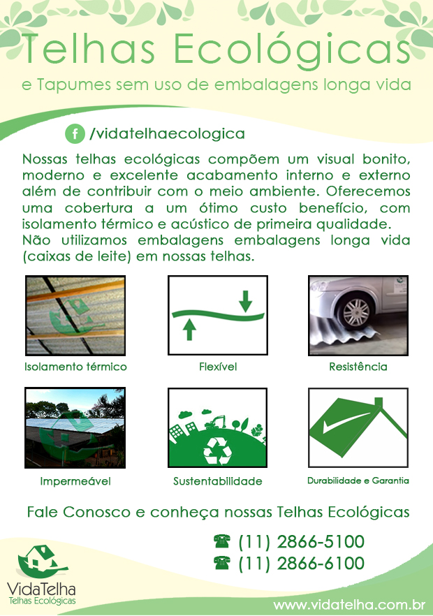 Vida Telha - Telhas Ecolgicas em Diadema, Vila Nogueira