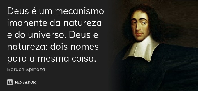 Deus segundo a Crena de Baruch Spinoza