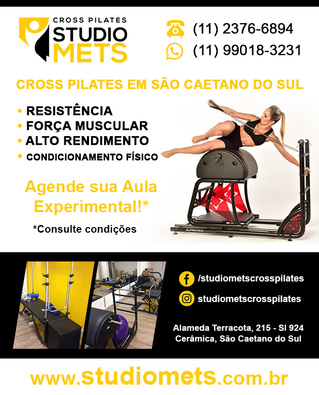 Studio Mets - Cross Pilates no Centro, So Caetano do Sul